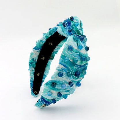 The Ocean Waves Beads Topknot