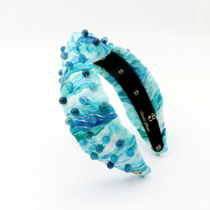 The Ocean Waves Beads Topknot