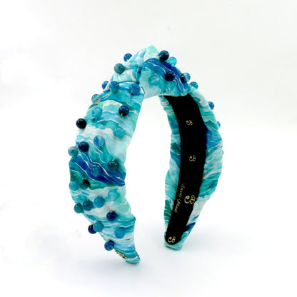 The Ocean Waves Beads Topknot
