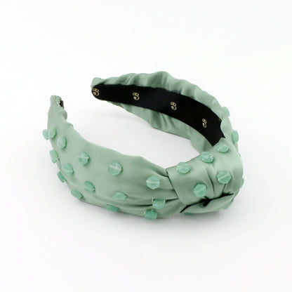 The Luxury 100% Silk & Jade Faceted Stones