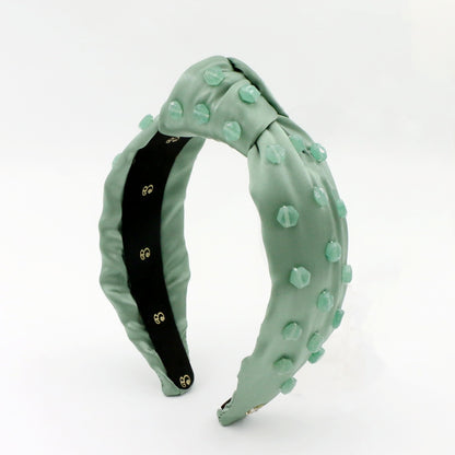 The Luxury 100% Silk & Jade Faceted Stones