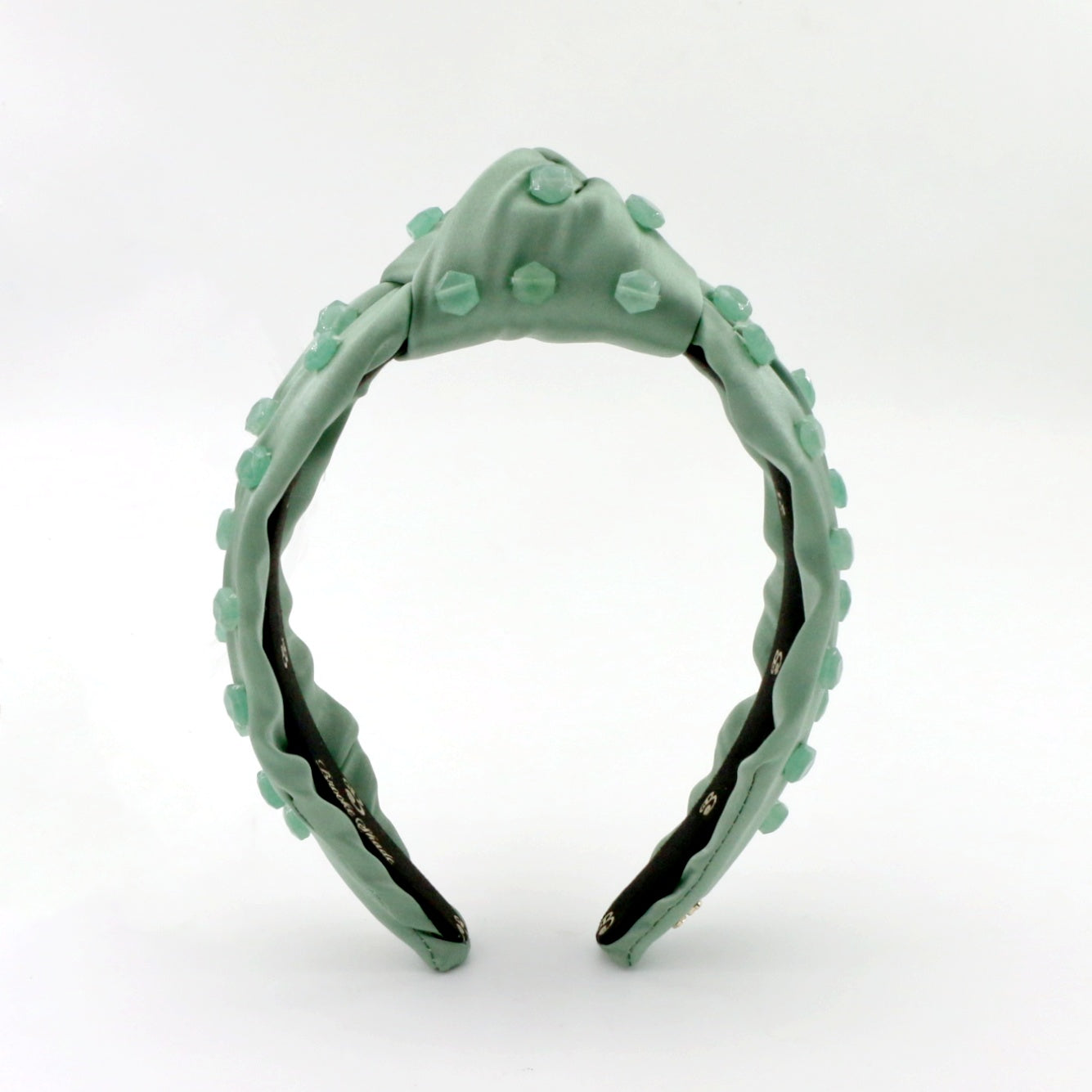 The Luxury 100% Silk & Jade Faceted Stones
