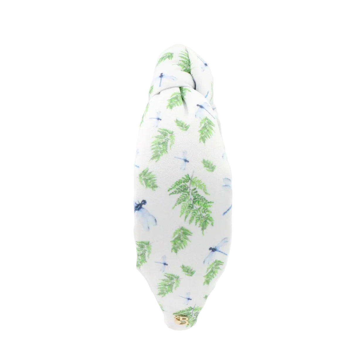 The Dragonfly & Fern Topknot Headband