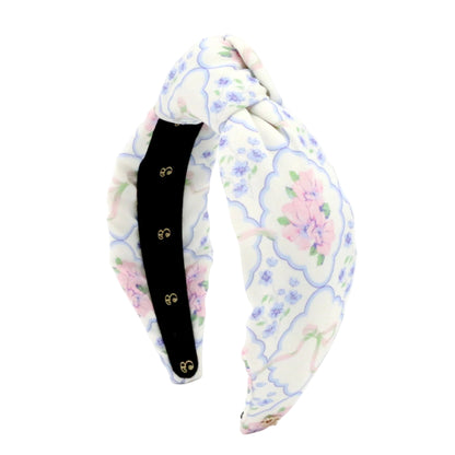 The Vintage Blooms & Bows Topknot Headbands