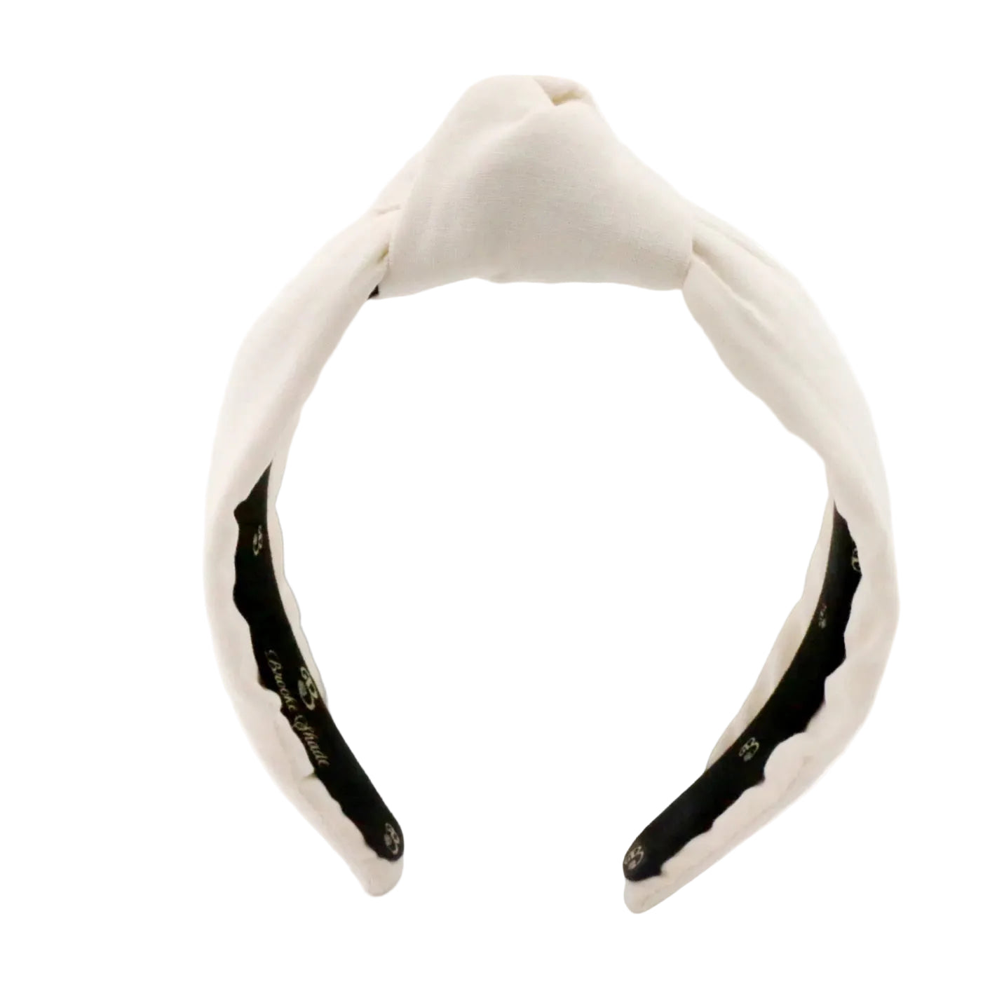 Oatmeal Linen Topknot Headbands