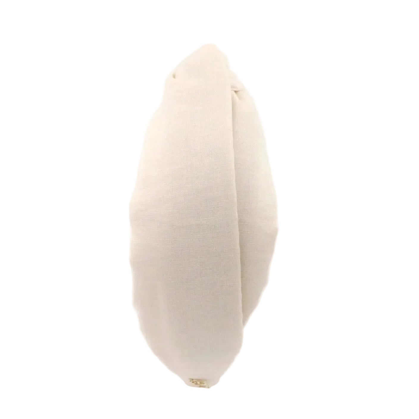 Oatmeal Linen Twist-knot Headband