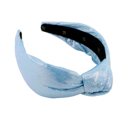 Sky Blue Shimmer Topknot
