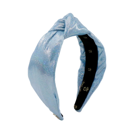Sky Blue Shimmer Topknot