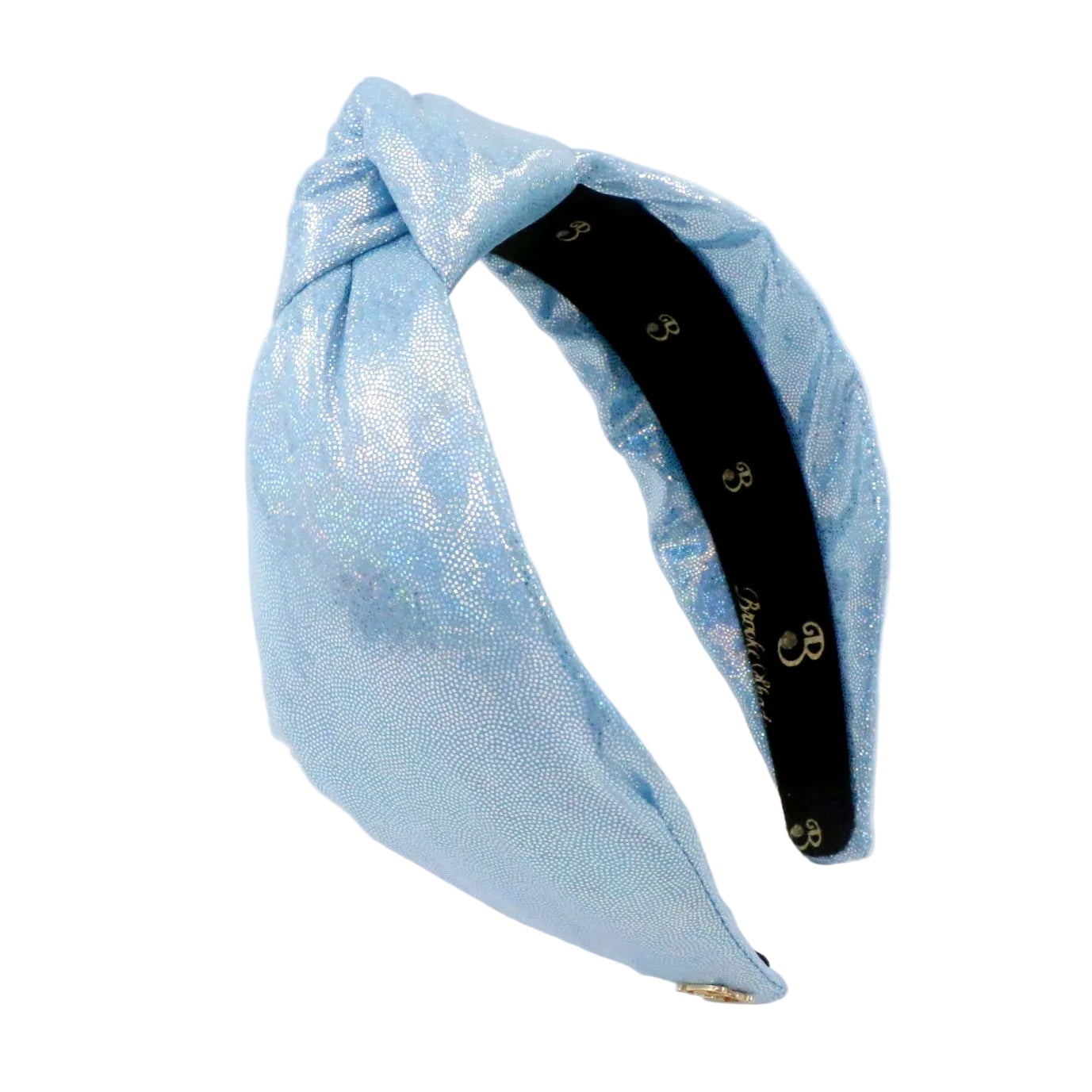 Sky Blue Shimmer Topknot