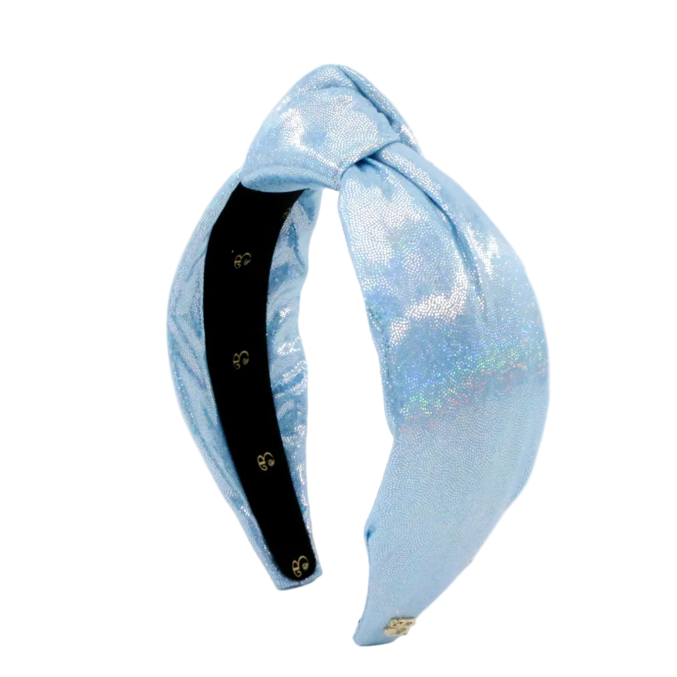 Sky Blue Shimmer Topknot