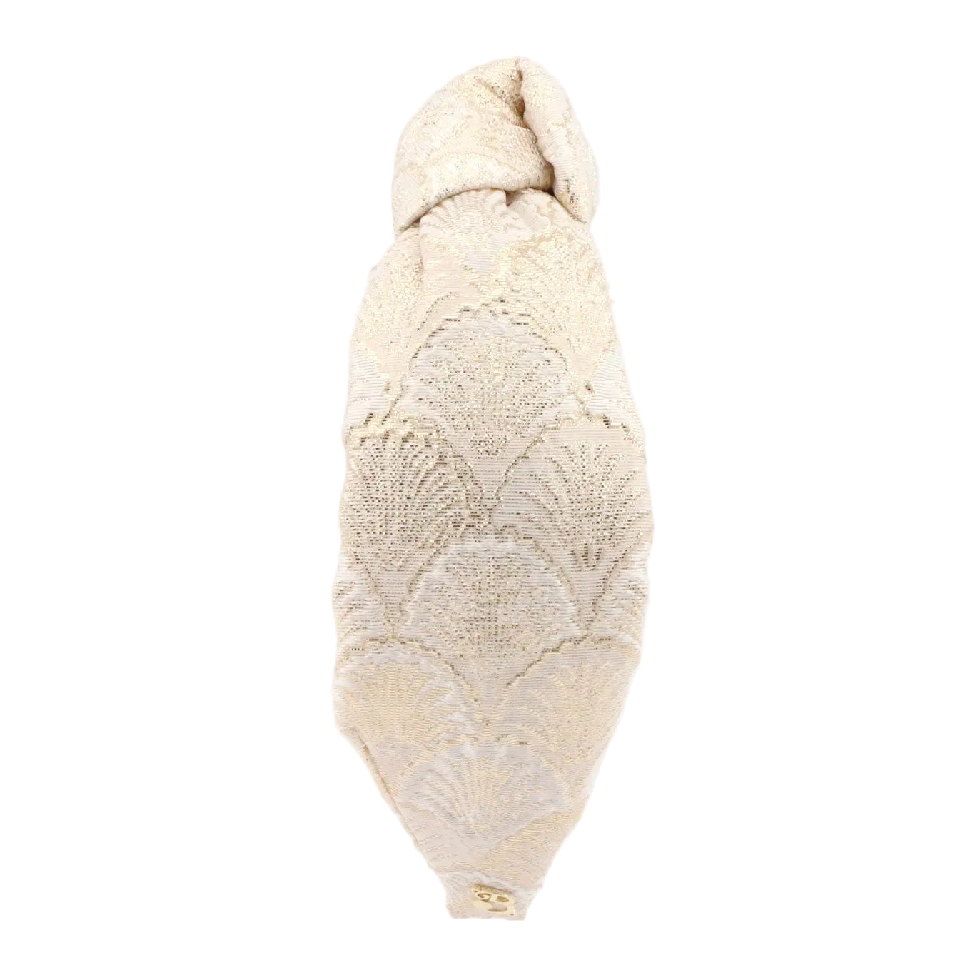 The Royal Gilded Shell Brocade Topknot