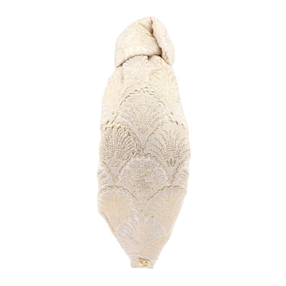 The Royal Gilded Shell Brocade Topknot