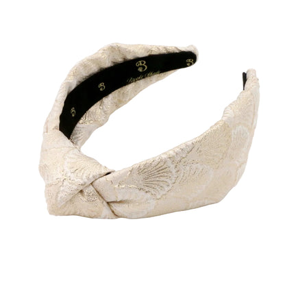 The Royal Gilded Shell Brocade Topknot