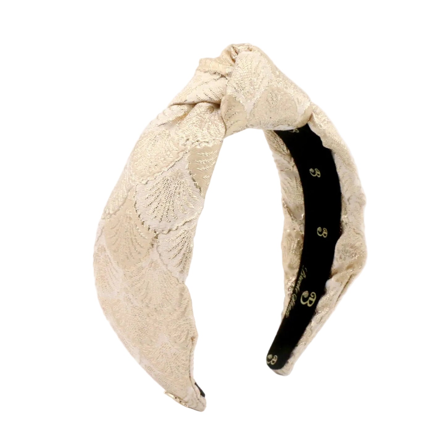 The Royal Gilded Shell Brocade Topknot