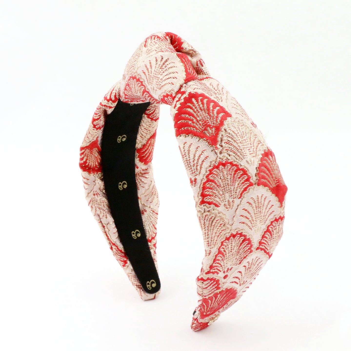 The Royal Red Shell Brocade Topknot