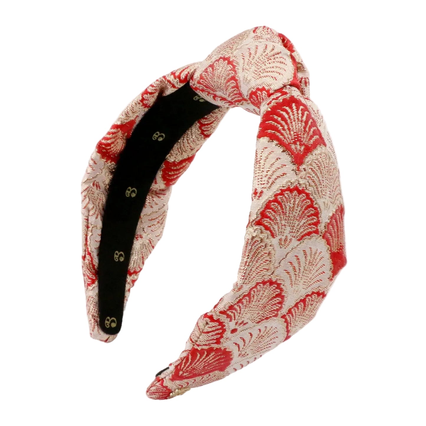 The Royal Red Shell Brocade Topknot