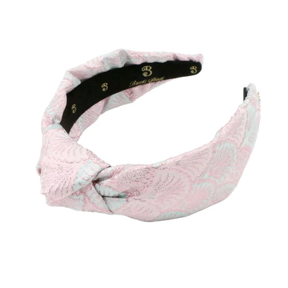 The Royal Sunset Shell Brocade Topknot
