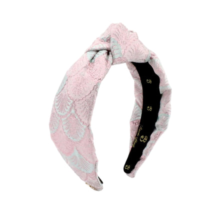 The Royal Sunset Shell Brocade Topknot