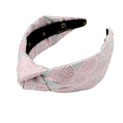 The Royal Sunset Shell Brocade Topknot