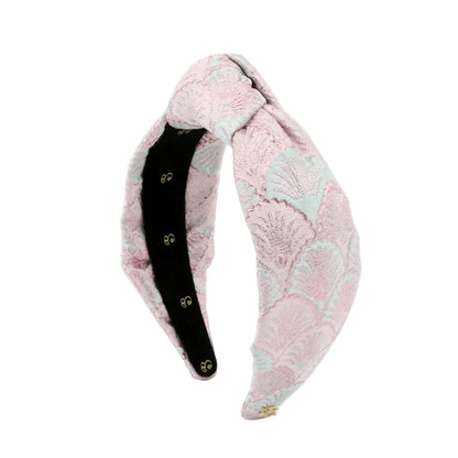 The Royal Sunset Shell Brocade Topknot