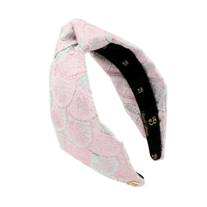 The Royal Sunset Shell Brocade Topknot