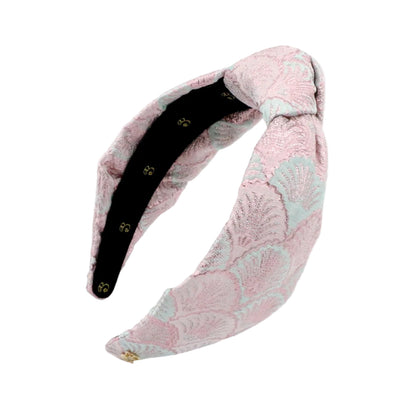The Royal Sunset Shell Brocade Topknot