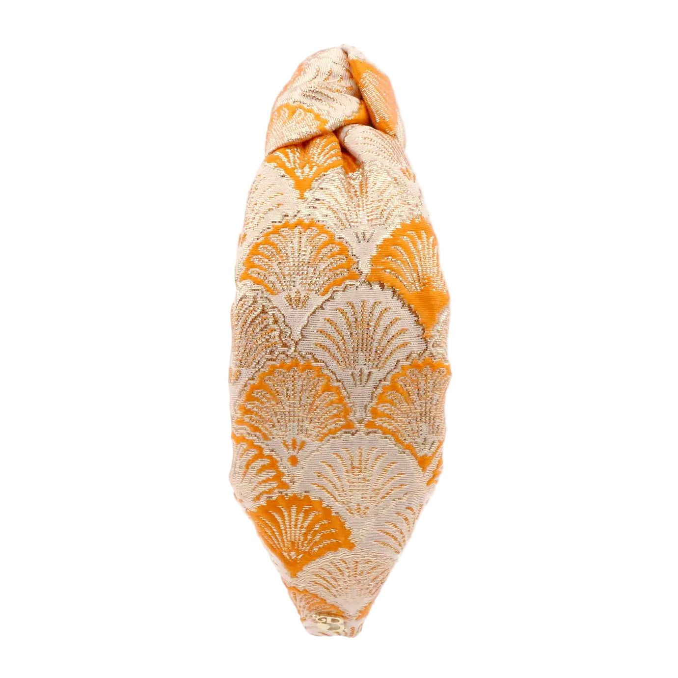 The Royal "Golden Hour" Shell Brocade Topknot