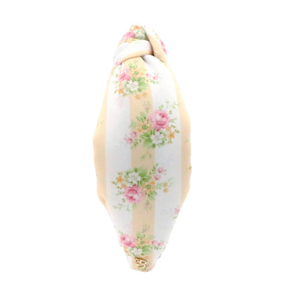 The Tuscany Roses Topknot Headband