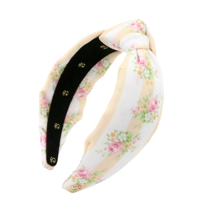 The Tuscany Roses Topknot Headband