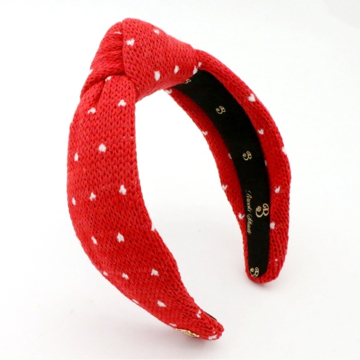 The Sweater Weather Hearts High Knot Headband