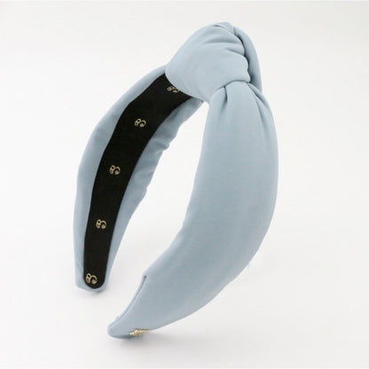 The Slate Blue Grey Neoprene Topknot