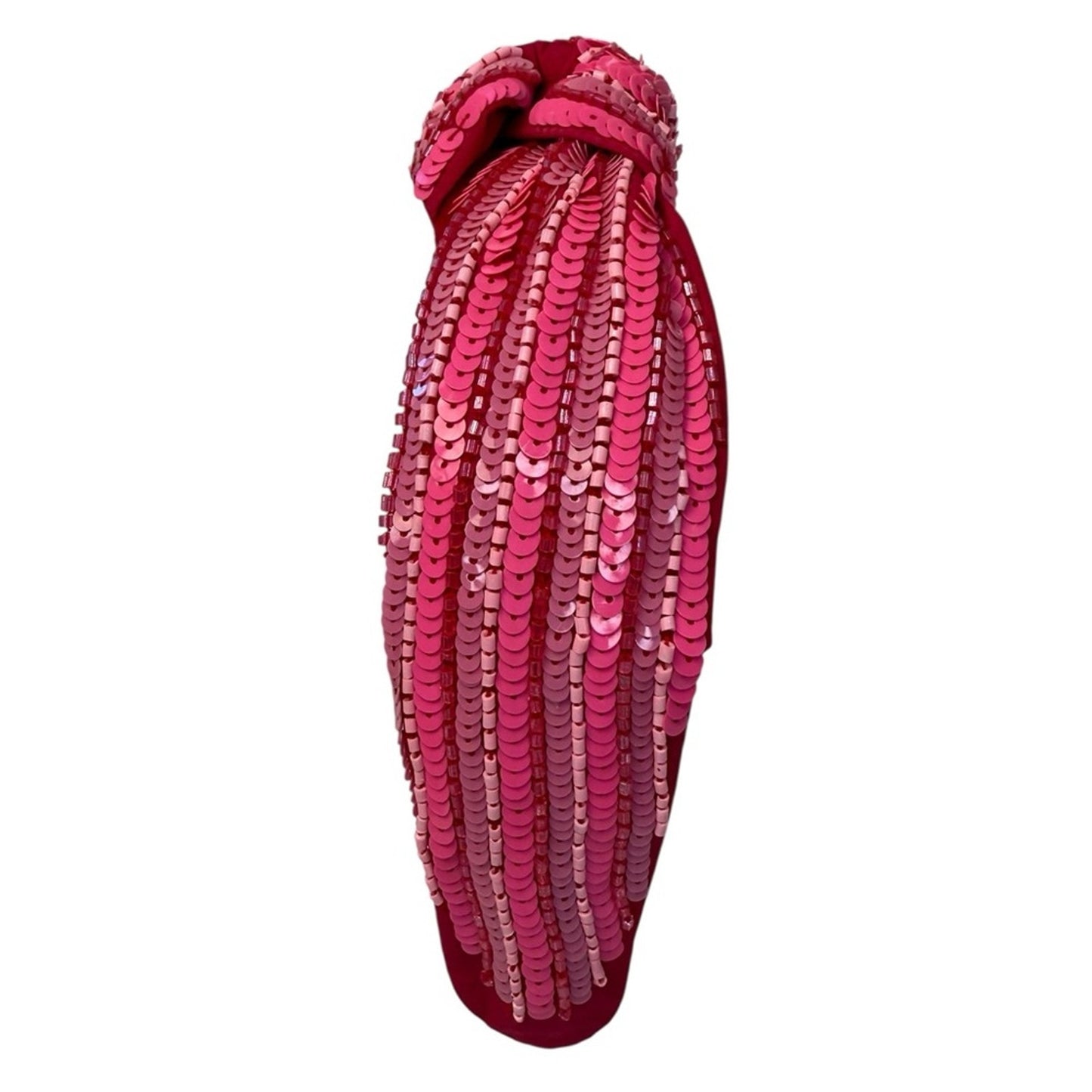 The “She Love’s Pink” Sequin Beaded Headband
