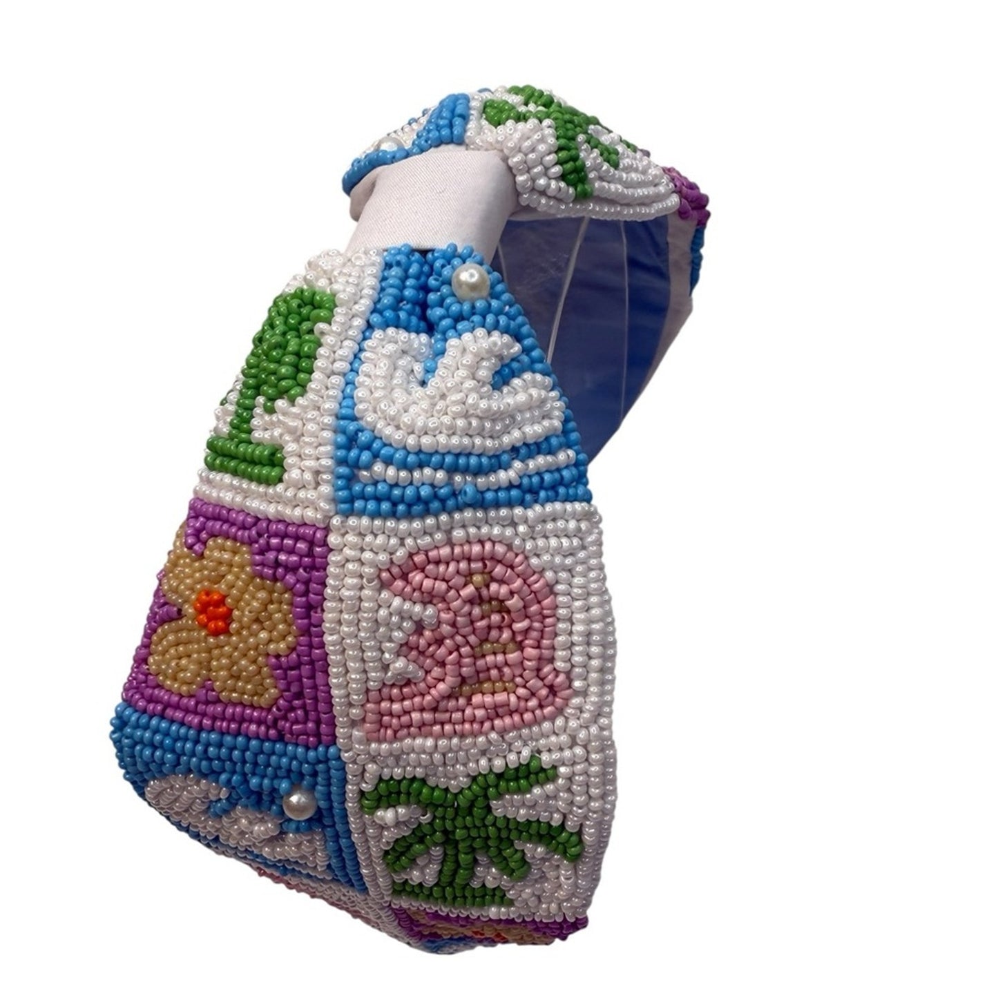 The Surfs Up at The Beach Beaded Headband