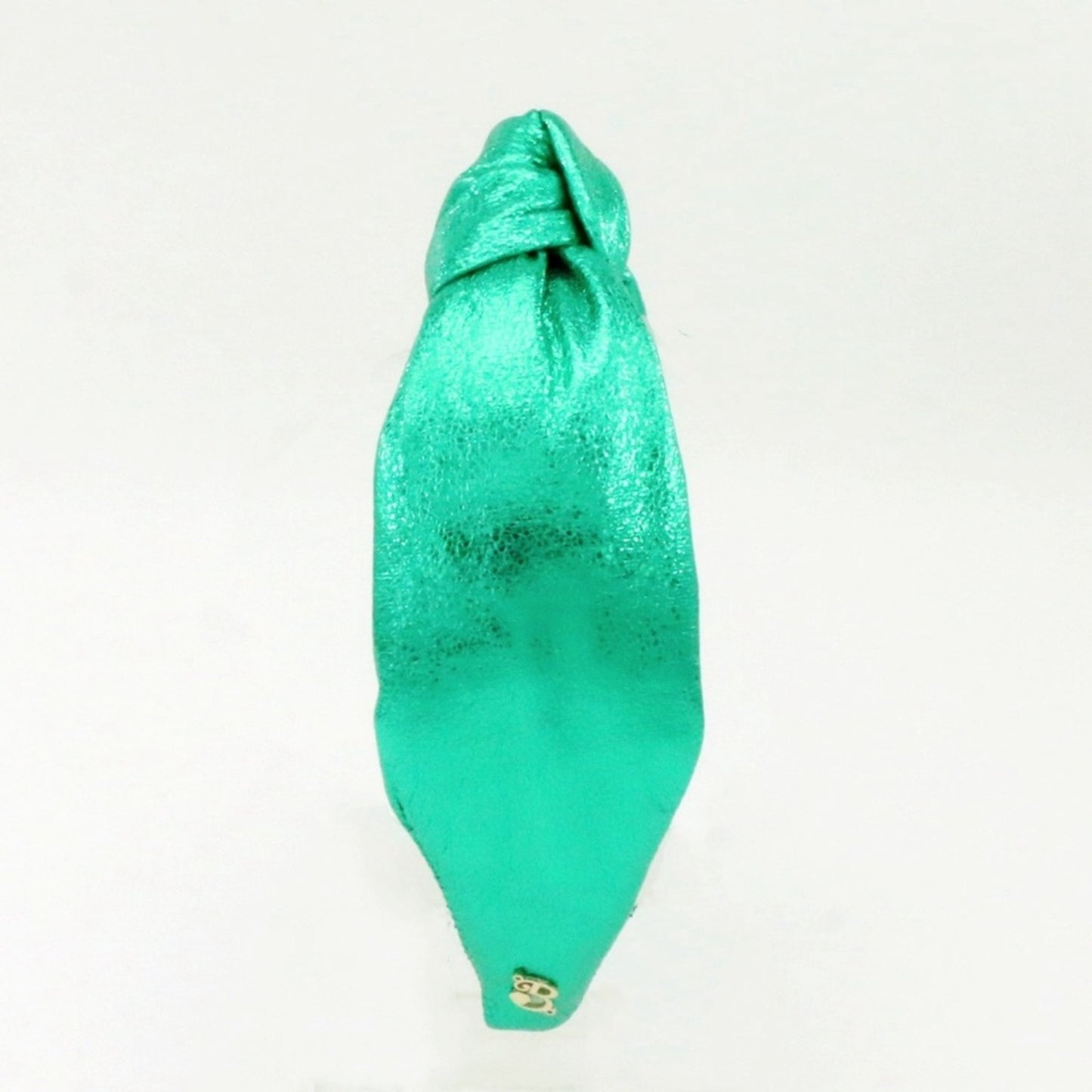The Metallic Christmas Green Topknot