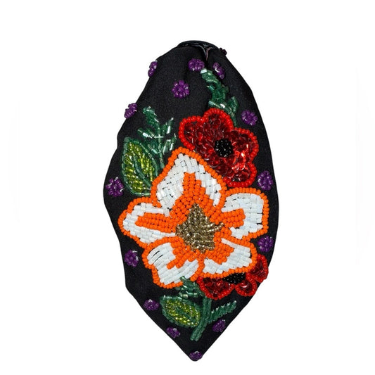 The Tropical Hibiscus Beaded Headband