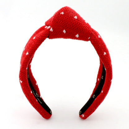 The Sweater Weather Hearts High Knot Headband