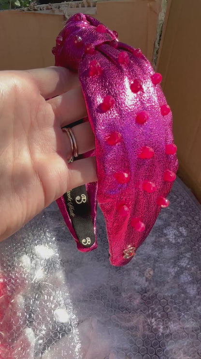 LUXURY The Ruby Faceted Topknot